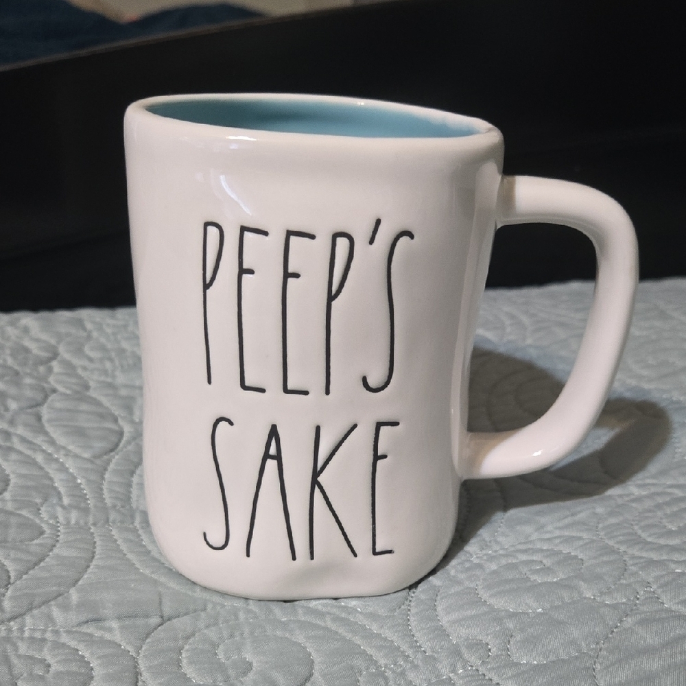 Rae Dunn Peep's Sake Ceramic Mug